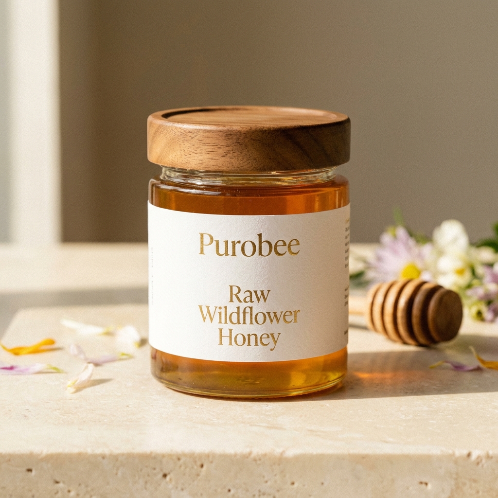 Pure Bee raw honey